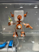 Glassdiver x Blockhead Electroformed Robot