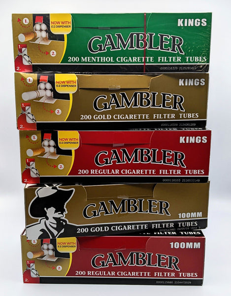 Gambler Cigarette Tubes – Saint Lucia's Smoke Shop