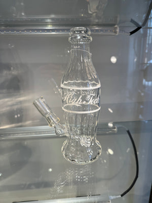 High Tech Glassworks Classic Soda Bottle