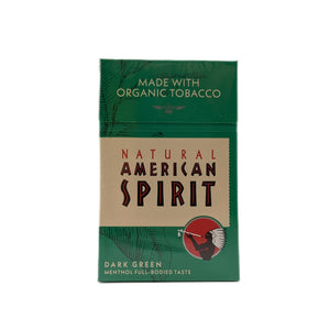 Pack of American Spirit Dark Green