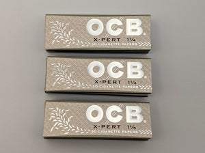ocb x-pert rolling papers 1 1/4 plus tips