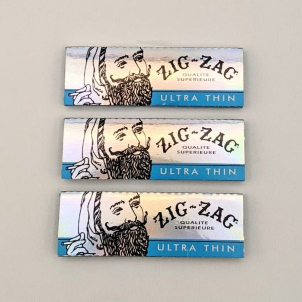 Zig Zag Papers white orange ultra thin hemp rolling chicago delivery