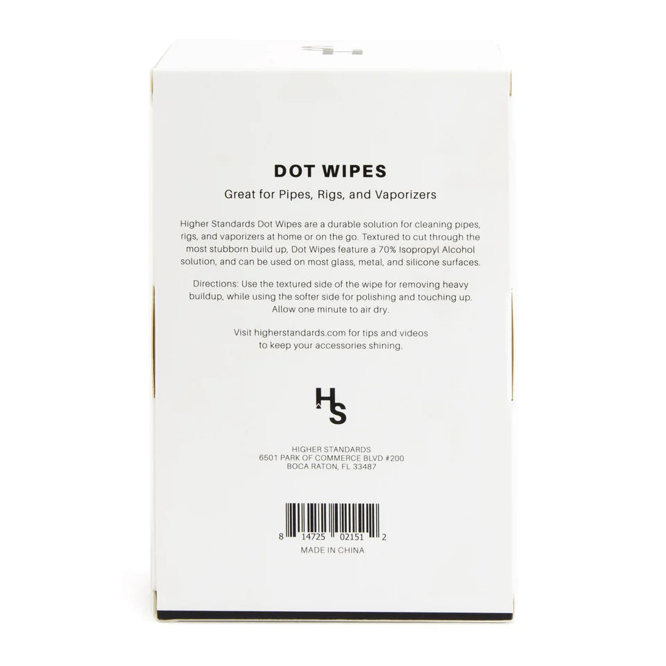 Higher Standards 30ct Alcohol Wipes