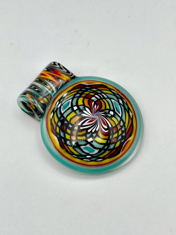 Worked Disc Pendant