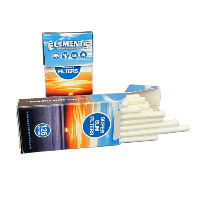 Elements Super Slim Cigarette Filter Tips 126ct