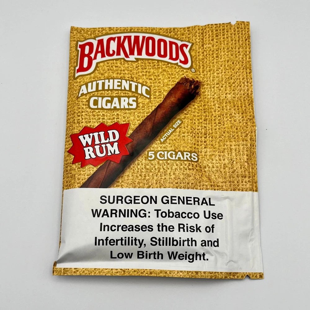 Backwoods 5 Pack Wild Rum Cigars