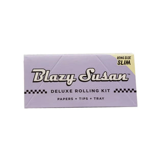 blazy susan purple papers king size slim deluxe rolling kit
