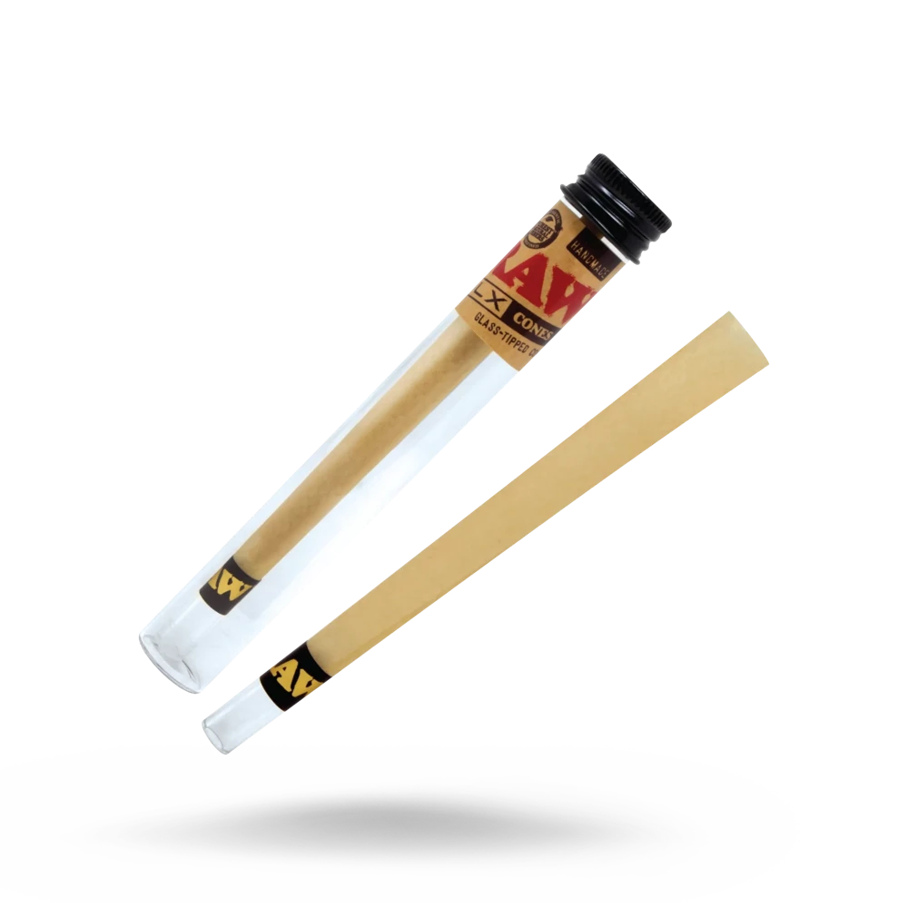 Raw x DLX Glass Tip Cones