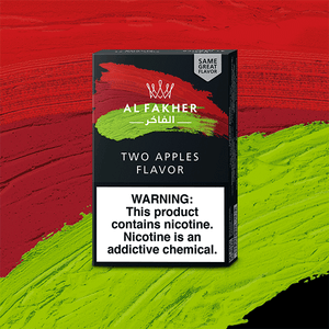 double apple tobacco al fakher Two Apples Hookah Flavor AL FAKHER TWO APPLES EGYPTIAN